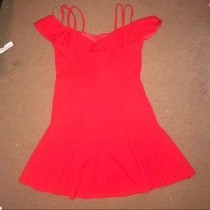emerald sundae red dress